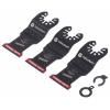 TOOLCRAFT TO-10283181 Karbidy sada multifunkčního nářadí 34 mm 3 ks