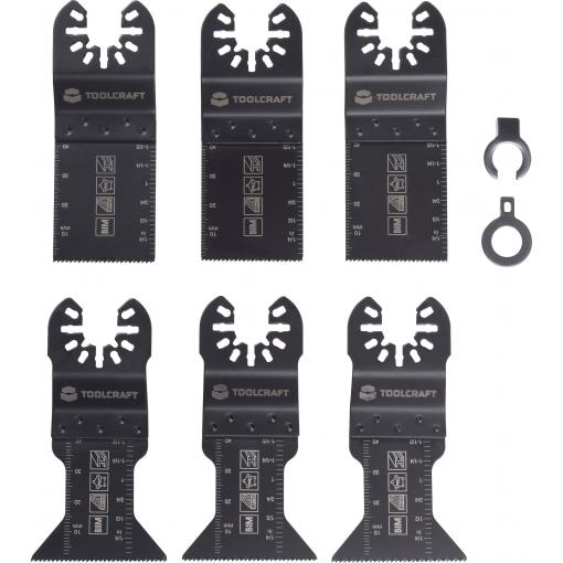 TOOLCRAFT TO-10283859 bimetalový sada multifunkčního nářadí 6 ks