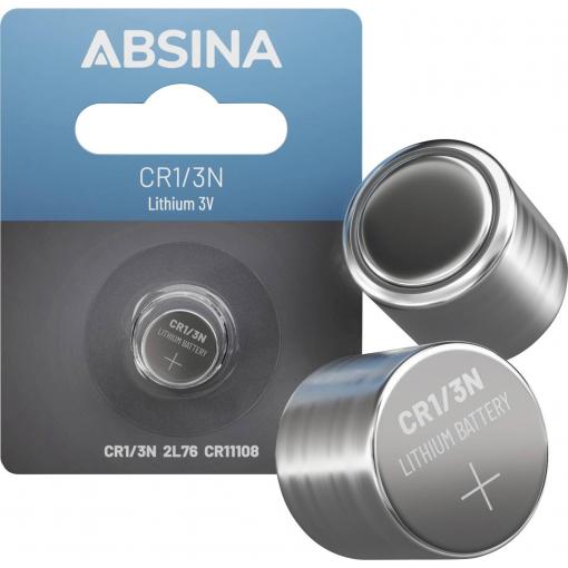 Absina knoflíkový článek CR 1/3 N 3 V 1 ks lithiová