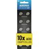 Absina knoflíkový článek AG 10 1.5 V 10 ks alkalicko-manganová