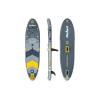 Paddleboard windsurf set REBEL RBA-4513 Grey