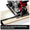 Einhell TE-CS 18/165-2 Li - Solo aku ruční kotoučová pila, max. řez 57 mm, bez akumulátoru, bez nabíječky, vč. paralelního dorazu, 18 V, 4331230