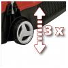 Einhell Power X-Change GE-CM 18/32 Li-Solo akumulátor Akumulátorová sekačka pojízdný, rukojeť T, zadní vyprazdňování, bez akumulátoru, bez nabíječky šířka