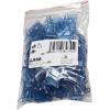 Krytka izolační na faston úhlový 6,3 mm, hrdlo 3,2 mm, 100 ks