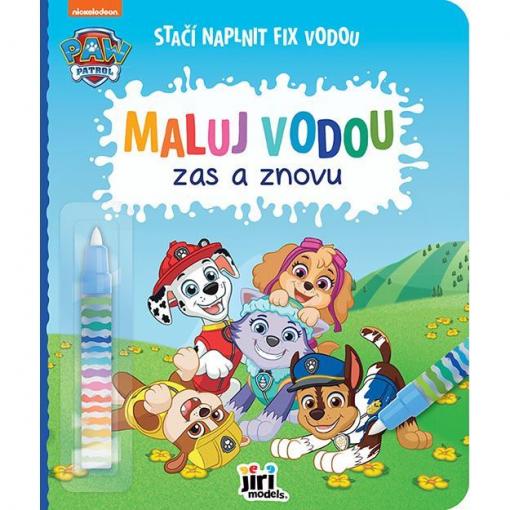 Maluj vodou zas a znovu Tlapková patrola, 10 stran