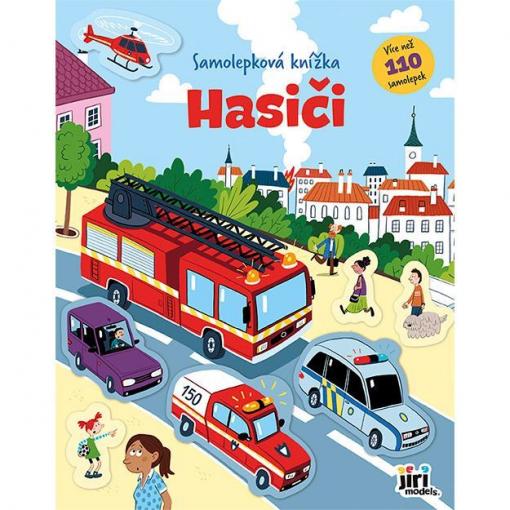 Samolepková knížka Hasiči, 16 stran + 8 stran samolepek