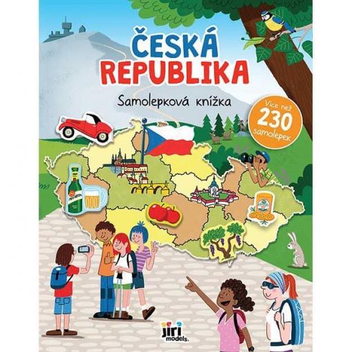 Velká samolepková knížka Česká republika, 24 stran