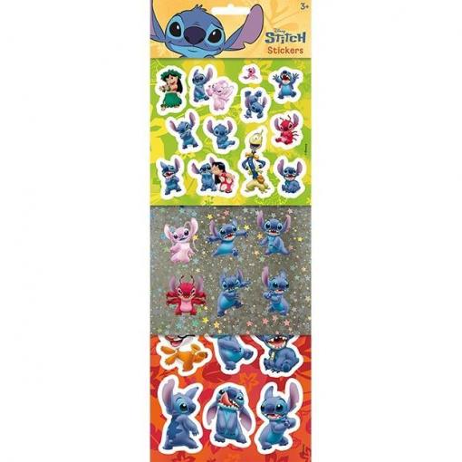 Samolepky Lilo & Stitch, sada 3 listů