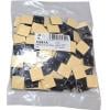Držák stahovací pásky plochý 20x20mm černý, balení 100ks