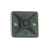 Držák stahovací pásky plochý 20x20mm černý, balení 100ks