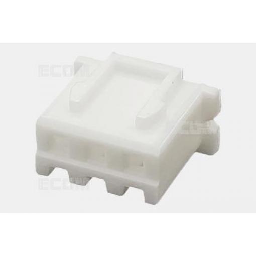 Zásuvka konektoru TER1069, 1×03, rozteč 2,5 mm, bílá