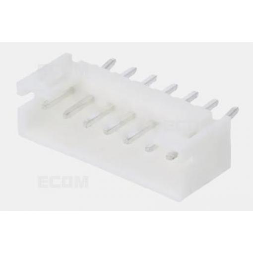 Jednořadá vidlice DS1066-7MVW6S, 1×07, 2 mm, 180°, bílá