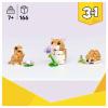 31376 LEGO® CREATOR 3 v 1 sada nýtovaných Hamster s květinou (31376)