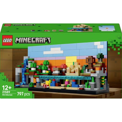 21589 LEGO® MINECRAFT Mini-Biome (21589); stavebnice; plast pro videohry
