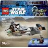 75436 LEGO® STAR WARS™ Mandalorianům a Grogu na jejich speeder Bike™ (75436)