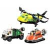 60505 LEGO® CITY Kombinovaná sada s letadlem, údržbovým vozidlem a vznášedlem (60505)