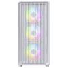 MONTECH X5M midi tower PC skříň, pouzdro, herní pouzdro bílá