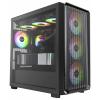 MONTECH X5M midi tower pouzdro, PC skříň, herní pouzdro černá