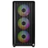 MONTECH X5M midi tower pouzdro, PC skříň, herní pouzdro černá
