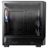MONTECH X5 midi tower PC skříň, herní pouzdro, pouzdro černá