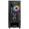 MONTECH X5 midi tower PC skříň, herní pouzdro, pouzdro černá