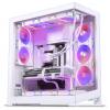 Phanteks NV9 MKII Full Tower pouzdro, PC skříň, herní pouzdro bílá
