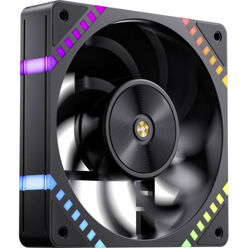 Jonsbo HF2-120 PC větrák s krytem černá (š x v x h) 120 x 25 x 120 mm včetně LED osvětlení