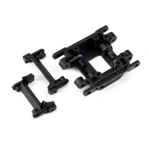 Traxxas TRX-9736 Držák Bumper v/h, Skidplate TRX-4M