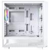 MONTECH Montech X5 PC-Gehäuse, Midi-Tower, ATX, ARGB - weiß pouzdro, PC skříň, herní pouzdro bílá
