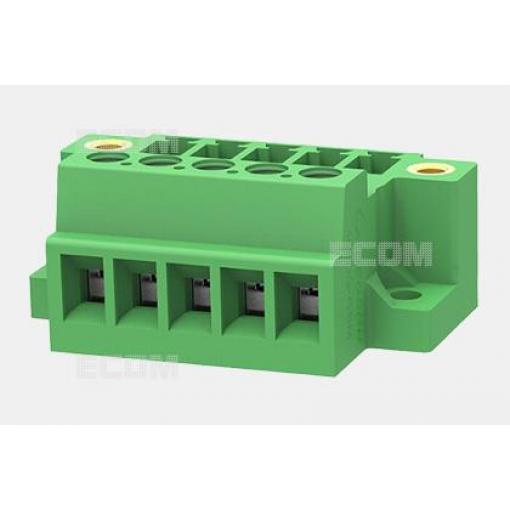 Svorkovnice vidlice 15EDG-GBM, 5 pólů, 250 V / 7 A, 3,81 mm