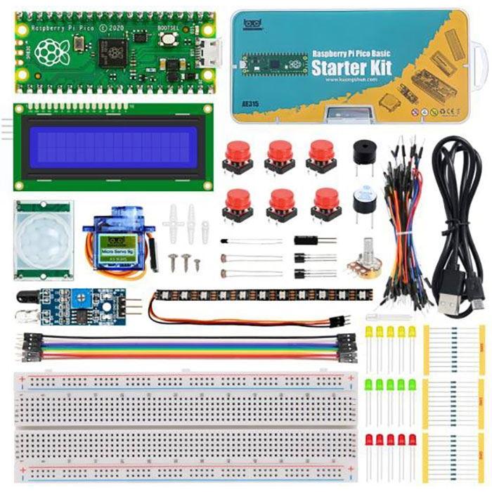 Raspberry Pi Pico Basic Starter Kit : Půhy.cz