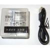 Nabíjecí baterie Li-ion 9V 420mAh 6F22, Doblepow, napájení USB-C