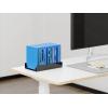 Elevar držák na CD 12 CD/DVD/Blu-ray akryl černá 1 ks (š x v x h) 250 x 45 x 150 mm LV-9692