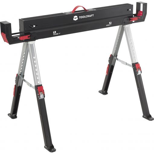 TOOLCRAFT TO-10311630, ocel, Pracovní stojan, 590 kg, (š x h) 1157 mm x 687 mm, 9.75 kg, 1 ks