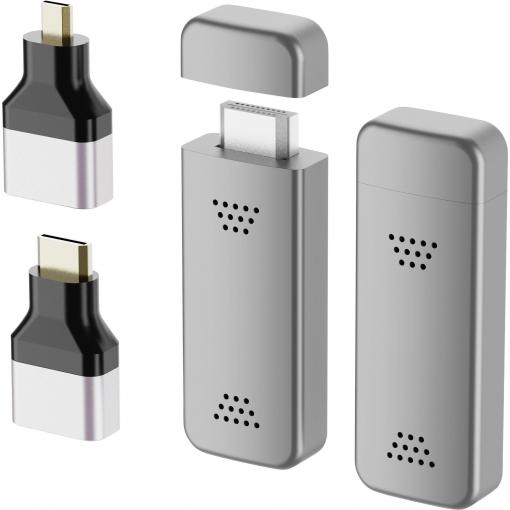 SpeaKa Professional HDMI bezdrátový přenos (sada) 15 m 5 GHz 1920 x 1080 Pixel protažený výstup HDMI