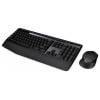Logitech Wireless Combo MK345 - US-INTL-Layout bezdrátový myš, sada klávesnice a myše, klávesnice anglická, QWERTY černá s číselnou klávesnicí