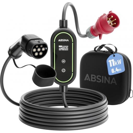 Absina nabíjecí stanice Wallbox typ 2, Mode 2 , 16 A, 11 kW, 301020