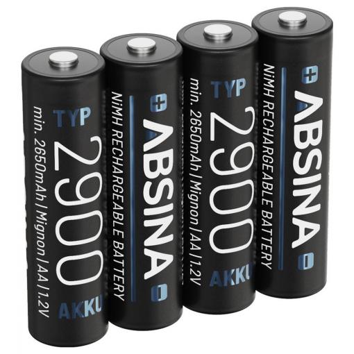 Absina akumulátor AA, Ni-MH, 1.2 V, 4 ks