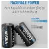 Absina akumulátor malé mono C Ni-MH 4500 1.2 V 2 ks