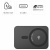 Hama Qi2 Wireless Power Pack, 10000mAh, induktiv Laden, Anthrazit powerbanka 10000 mAh, Rychlé nabíjení, USB-C®, antracitová