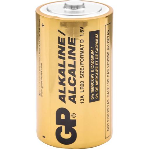 GP GPIND13AB baterie velké mono D alkalicko-manganová 1.5 V 120 ks