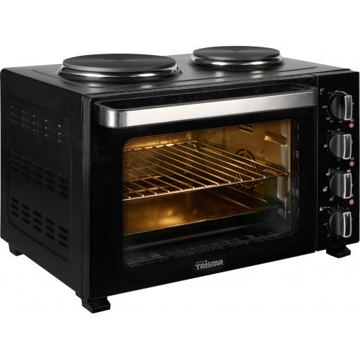 Tristar OV-3670 mini trouba funkce časovače, indikátor, recirkulační funkce 35 l