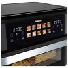 Tristar FR-9078 horkovzdušná fritéza 10 l 2800 W bez BPA, nepřilnavý povlak, LCD displej černá, nerezová ocel