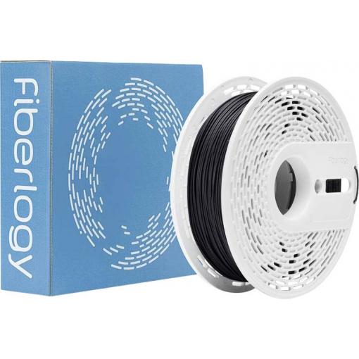Fiberlogy WOOD-BLACK-175-075 FiberWood vlákno pro 3D tiskárny kompozit PLA Vzhled podobný dřevu, Snadno brousitelné, Dobrá přilnavost laku 1.75 mm 750 g černá