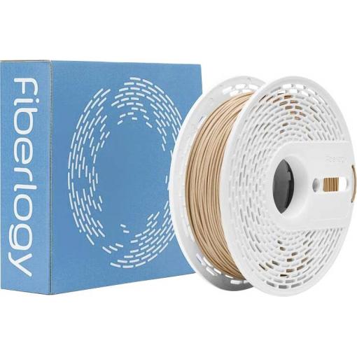 Fiberlogy WOOD-NATUR-175-075 FiberWood vlákno pro 3D tiskárny kompozit PLA Vzhled podobný dřevu, Snadno brousitelné, Dobrá přilnavost laku 1.75 mm 750 g