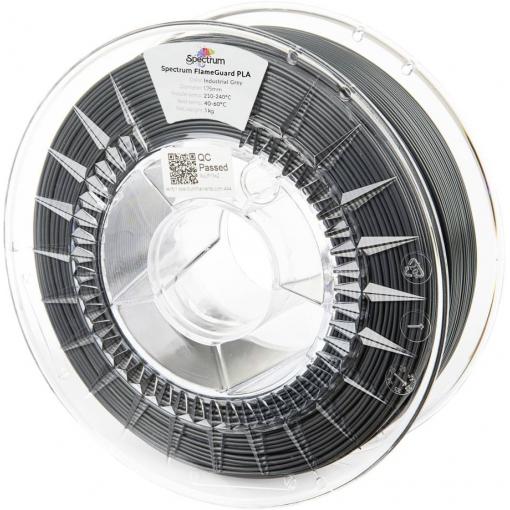 Spectrum Filaments 81451 FlameGuard PLA vlákno pro 3D tiskárny PLA plast ohni vzdorné, Žáruvzdorné 1.75 mm 1000 g Průmyslová šedá, šedá 1 ks