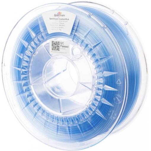 Spectrum Filaments 80887 PLA Crystal vlákno pro 3D tiskárny PLA plast Zvýšená extruzní rychlost 1.75 mm 1000 g Modrý obzor, modrá 1 ks