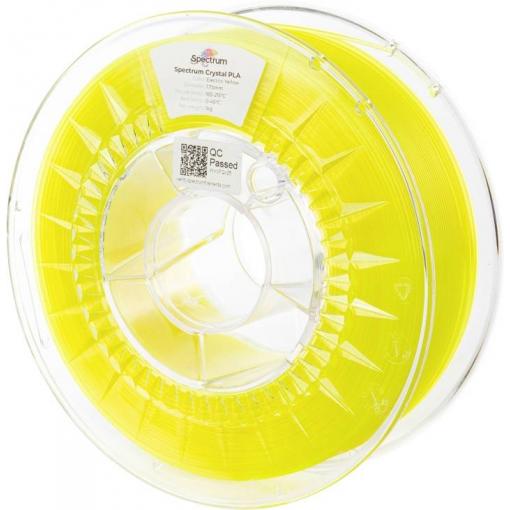 Spectrum Filaments 80883 PLA Crystal vlákno pro 3D tiskárny PLA plast Zvýšená extruzní rychlost 1.75 mm 1000 g Electric Yellow , žlutá 1 ks