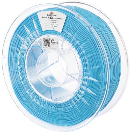 Spectrum Filaments 81562 Safeguard PLA vlákno pro 3D tiskárny PLA plast Antibakteriální 1.75 mm 1000 g Dětská modrá, modrá 1 ks