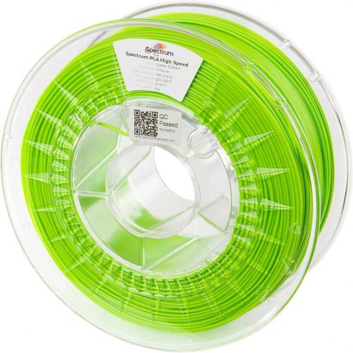 Spectrum Filaments 81058 PLA High Speed vlákno pro 3D tiskárny PLA plast Filament pro vysokorychlostní 3D tisk, Vysoká tuhost, Vysoká pevnost v tahu 1.75 mm